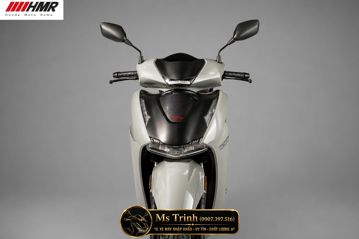 Honda SH350i nhập Ý 2026 tại Quảng Ngãi - SH350i Sporty Trắng Nhám, Xám Bóng Đẳng Cấp Chuẩn Ý