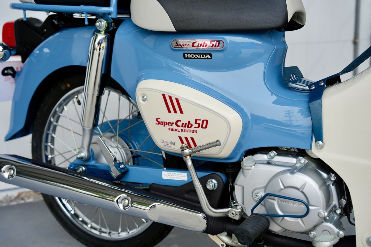 Honda Super Cub 50 Final Edition Custom Japan tại Quảng Ngãi - Phiên bản sưu tầm hiếm