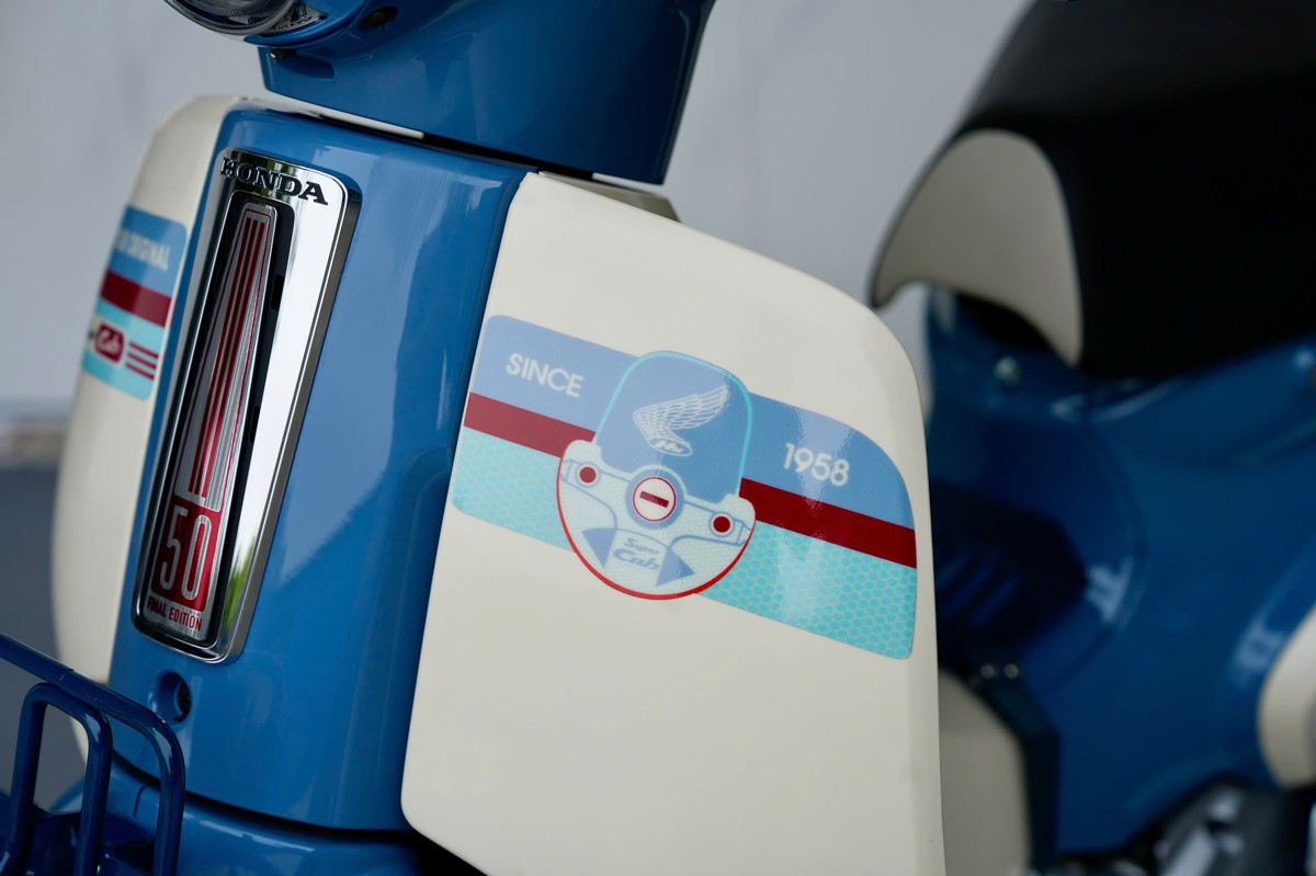 Honda Super Cub 50 Final Edition Custom Japan tại Quảng Ngãi - Phiên bản sưu tầm hiếm