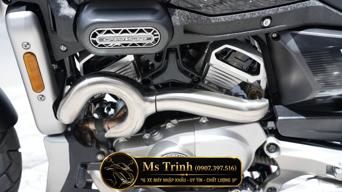 Hyosung GV350X tại Quảng Ngãi - Cruiser 350cc Phong Cách Mỹ Cơ Bắp, Cá Tính