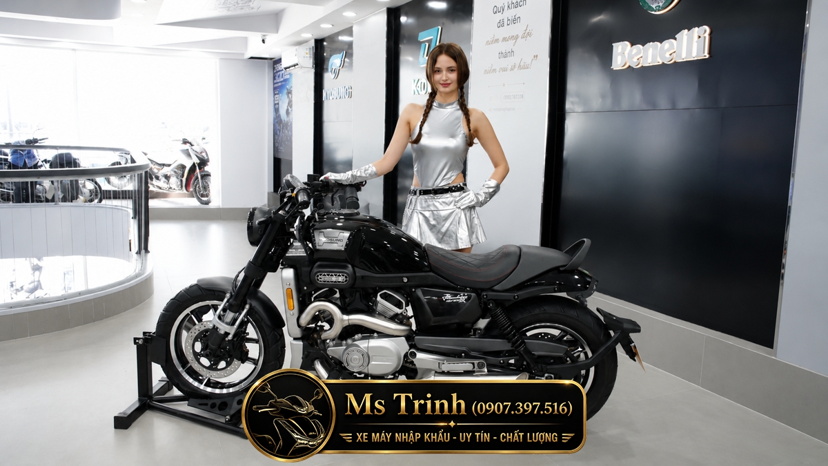 Hyosung GV350X tại Quảng Ngãi - Cruiser 350cc Phong Cách Mỹ Cơ Bắp, Cá Tính