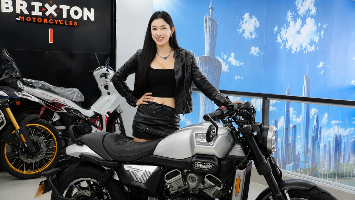 Hyosung GV350X tại Quảng Ngãi - Cruiser 350cc Phong Cách Mỹ Cơ Bắp, Cá Tính