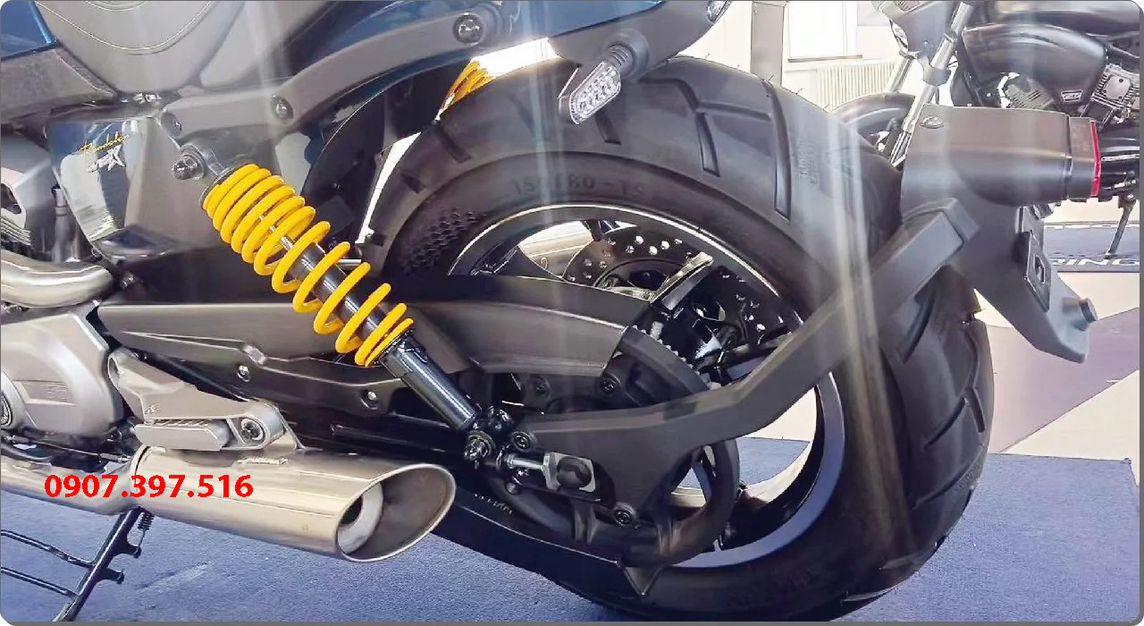 Hyosung GV350X tại Quảng Ngãi - Cruiser 350cc Phong Cách Mỹ Cơ Bắp, Cá Tính