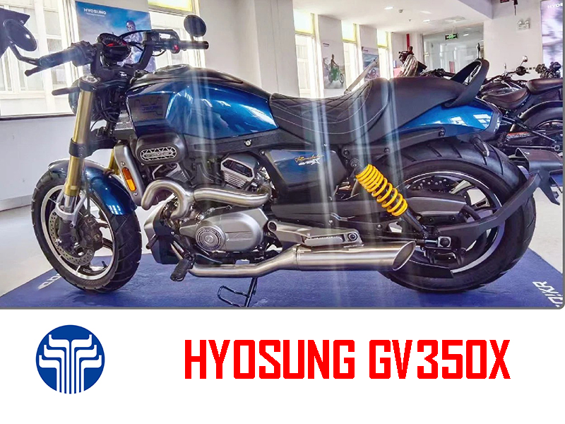 Hyosung GV350X tại Quảng Ngãi - Cruiser 350cc Phong Cách Mỹ Cơ Bắp, Cá Tính