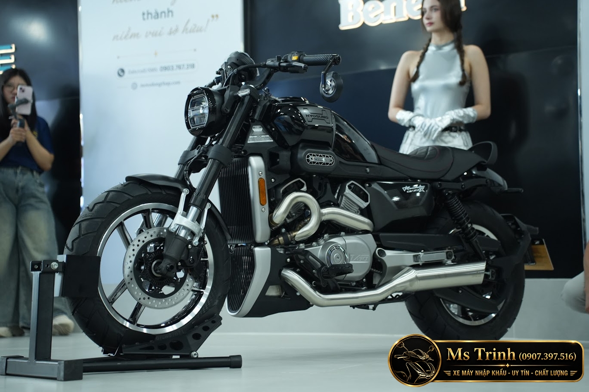Hyosung GV350X tại Quảng Ngãi - Cruiser 350cc Phong Cách Mỹ Cơ Bắp, Cá Tính