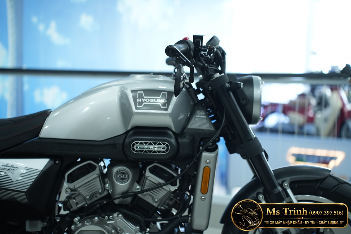 Hyosung GV350X tại Quảng Ngãi - Cruiser 350cc Phong Cách Mỹ Cơ Bắp, Cá Tính