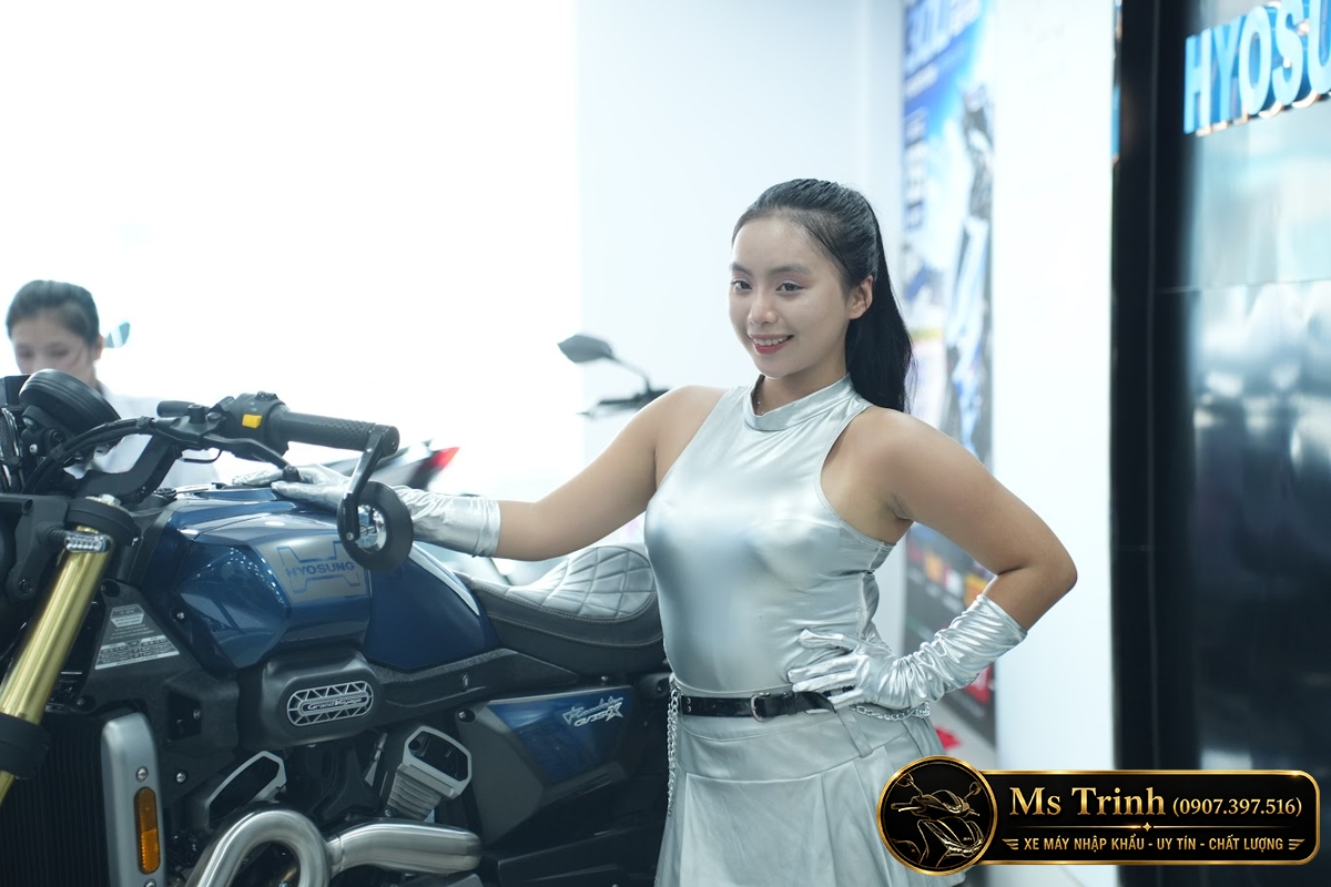 Hyosung GV350X tại Quảng Ngãi - Cruiser 350cc Phong Cách Mỹ Cơ Bắp, Cá Tính