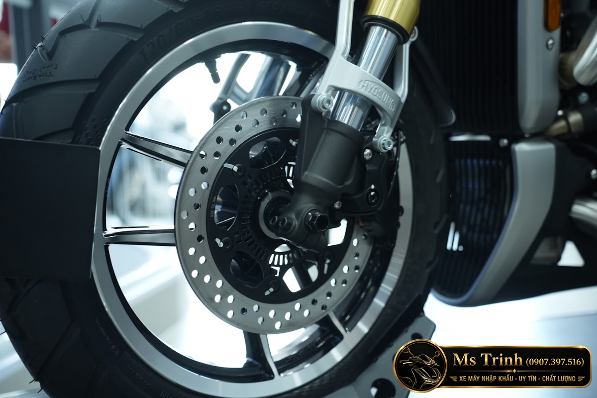 Hyosung GV350X tại Quảng Ngãi - Cruiser 350cc Phong Cách Mỹ Cơ Bắp, Cá Tính