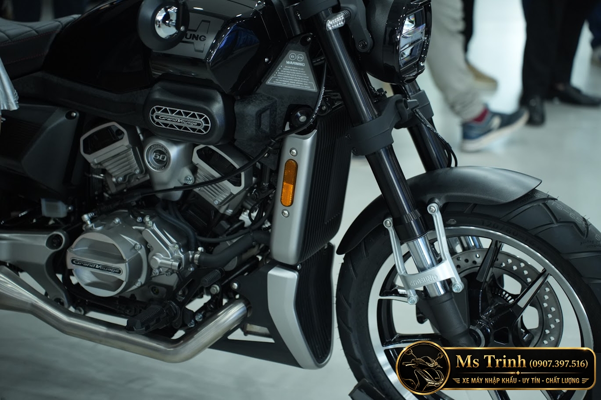 Hyosung GV350X tại Quảng Ngãi - Cruiser 350cc Phong Cách Mỹ Cơ Bắp, Cá Tính