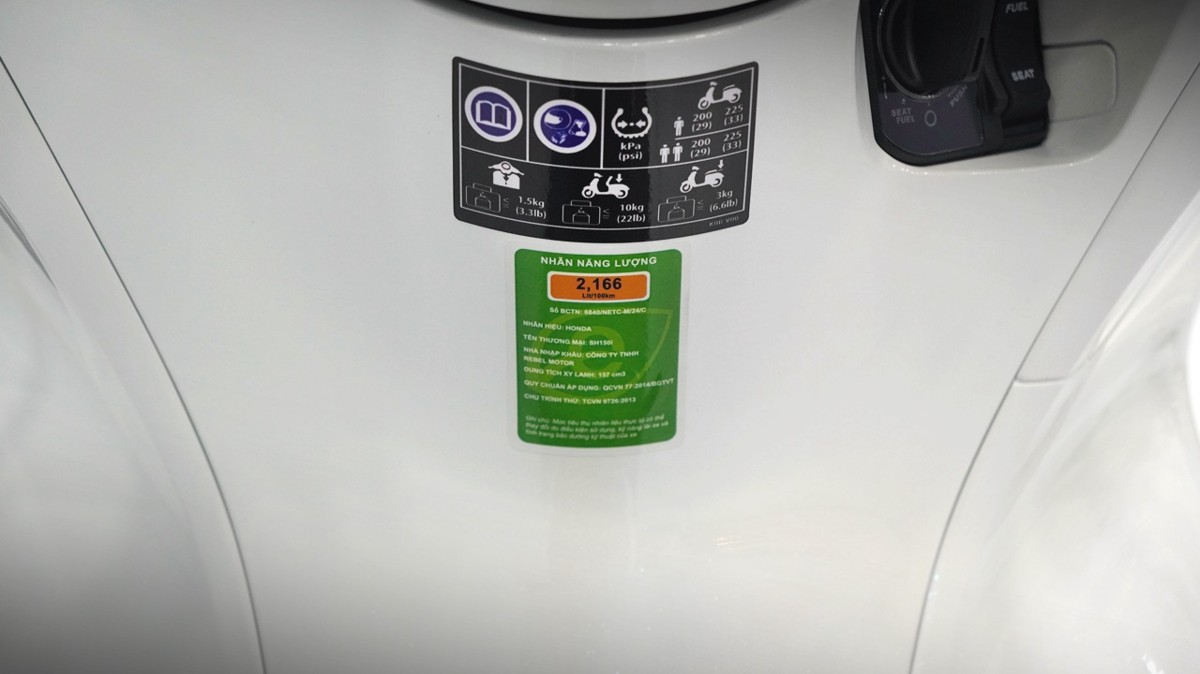 Honda SH150 trắng pha lê nhập Ý 2026 tại Quảng Ngãi - Sport Edition chính ngạch, chuẩn chất Ý