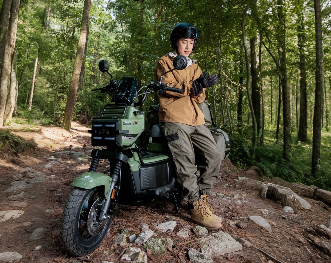 Honda SquareX125 - Xe tay ga vuông nhập chính ngạch, phân phối tại Quảng Ngãi