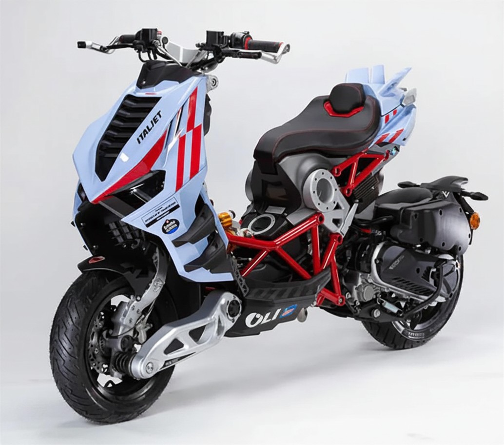 Italjet Dragster 300 Gresini Racing Tại Quảng Ngãi - Chiếc Scooter Ý Khiến Dân Chơi Xe Phải Ngoái Nhìn