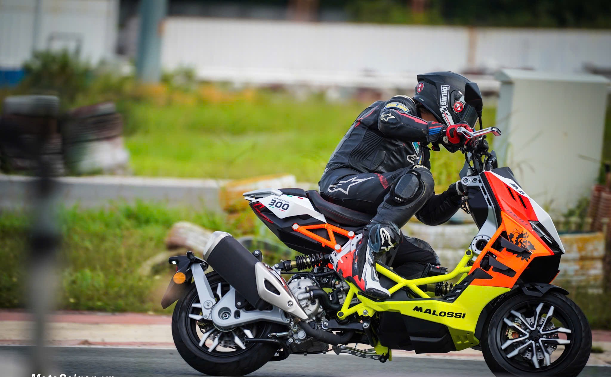 Italjet Dragster 300 Malossi, Xe Tay Ga Đua Nội Thành Thương Hiệu Italy tại Quảng Ngãi