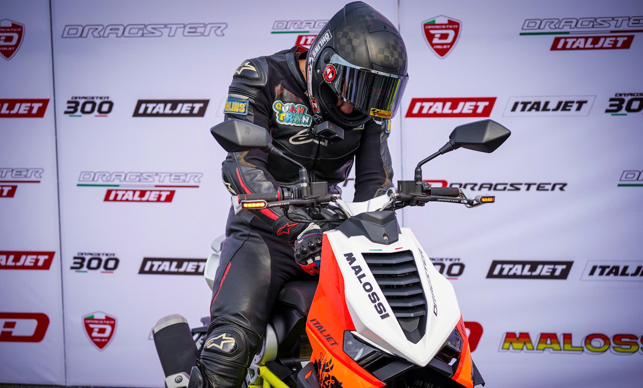 Italjet Dragster 300 Malossi, Xe Tay Ga Đua Nội Thành Thương Hiệu Italy tại Quảng Ngãi
