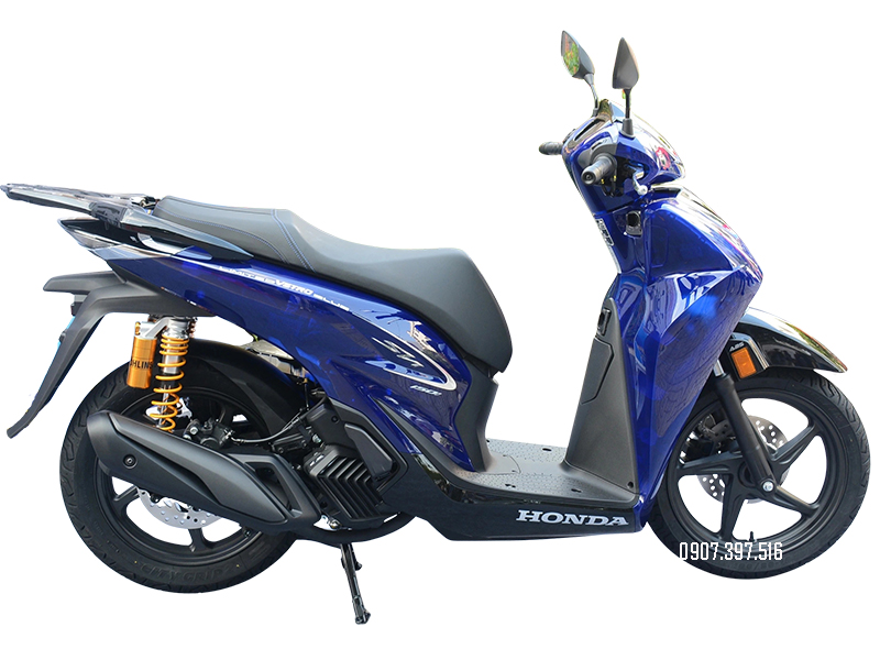 Honda SH150 Vetro Blue 2026 Limited Edition - Siêu phẩm SH Ý dàn áo xanh trong suốt cực hiếm tại Quảng Ngãi