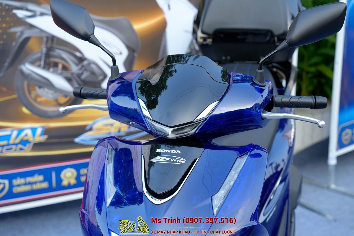 Honda SH150 Vetro Blue 2026 Limited Edition - Siêu phẩm SH Ý dàn áo xanh trong suốt cực hiếm tại Quảng Ngãi