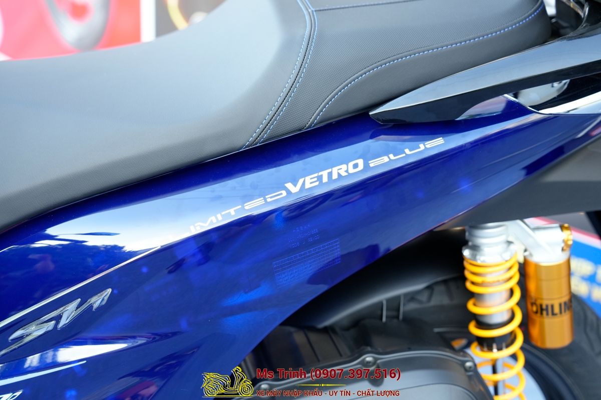 Honda SH150 Vetro Blue 2026 Limited Edition - Siêu phẩm SH Ý dàn áo xanh trong suốt cực hiếm tại Quảng Ngãi