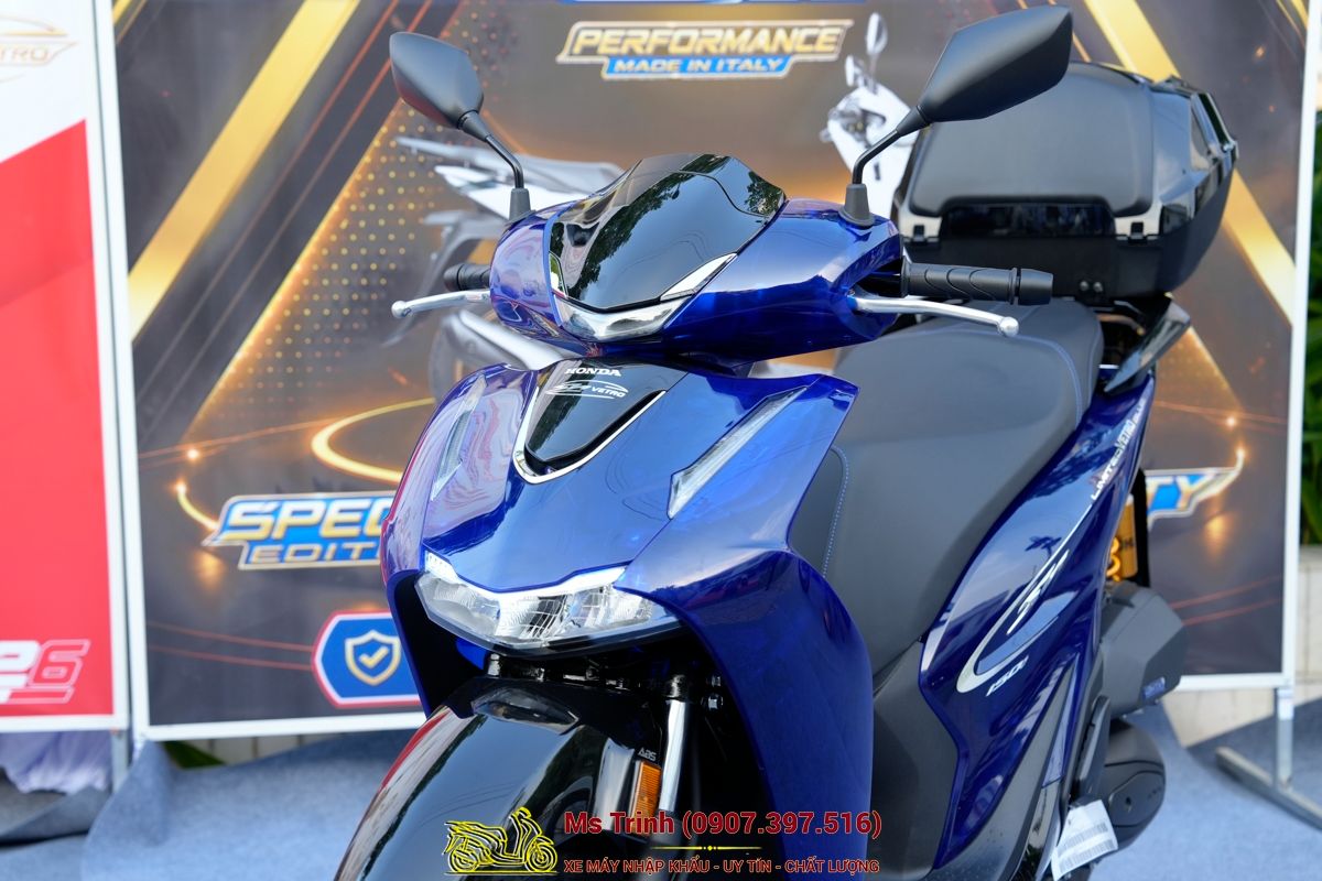 Honda SH150 Vetro Blue 2026 Limited Edition - Siêu phẩm SH Ý dàn áo xanh trong suốt cực hiếm tại Quảng Ngãi