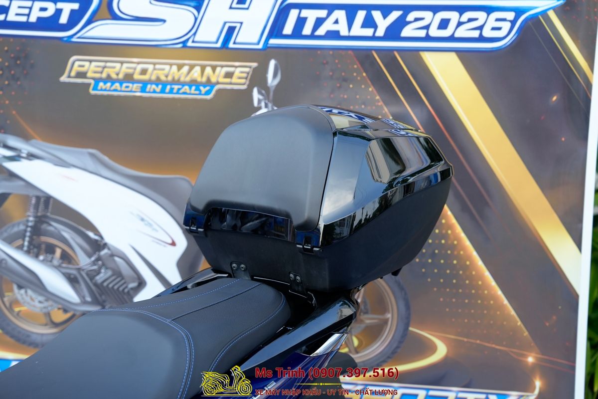 Honda SH150 Vetro Blue 2026 Limited Edition - Siêu phẩm SH Ý dàn áo xanh trong suốt cực hiếm tại Quảng Ngãi