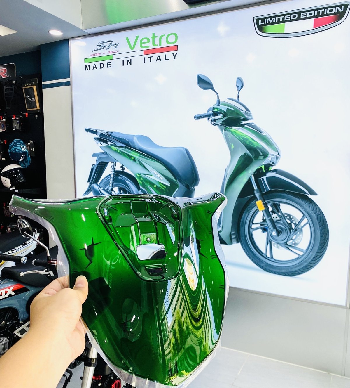 Honda SH150i Vetro 2025, Made In Italy, Nhập Chính Hãng Từ Ý tại Quảng Ngãi