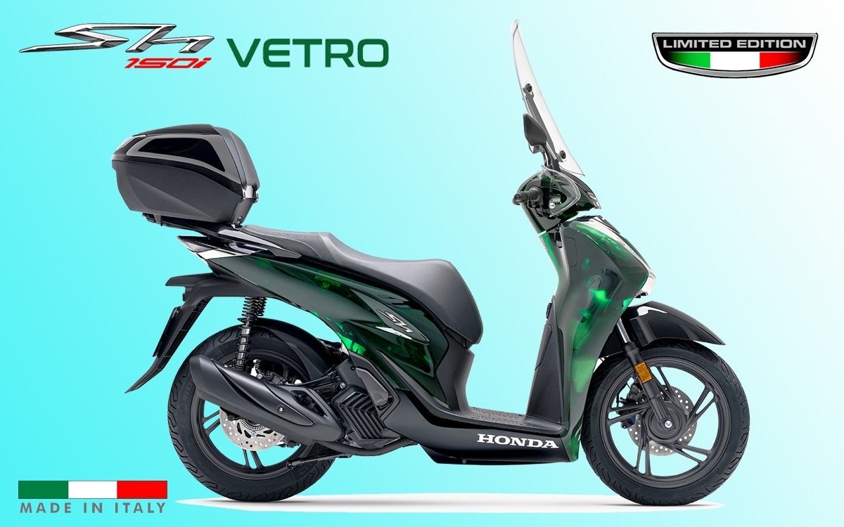 Honda SH150i Vetro 2025, Made In Italy, Nhập Chính Hãng Từ Ý tại Quảng Ngãi