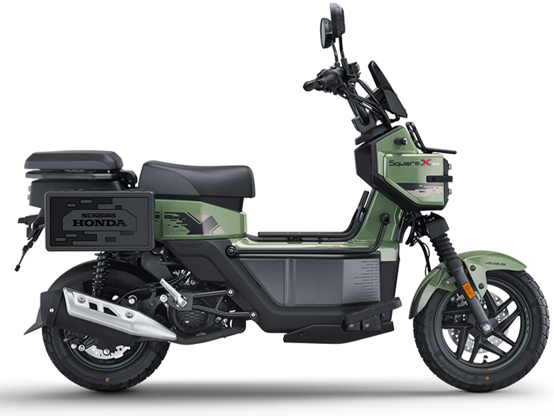 Honda Square X125 ABS - Mẫu xe 125cc thiết kế vuông độc đáo, trang bị ABS an toàn tại Quảng Ngãi
