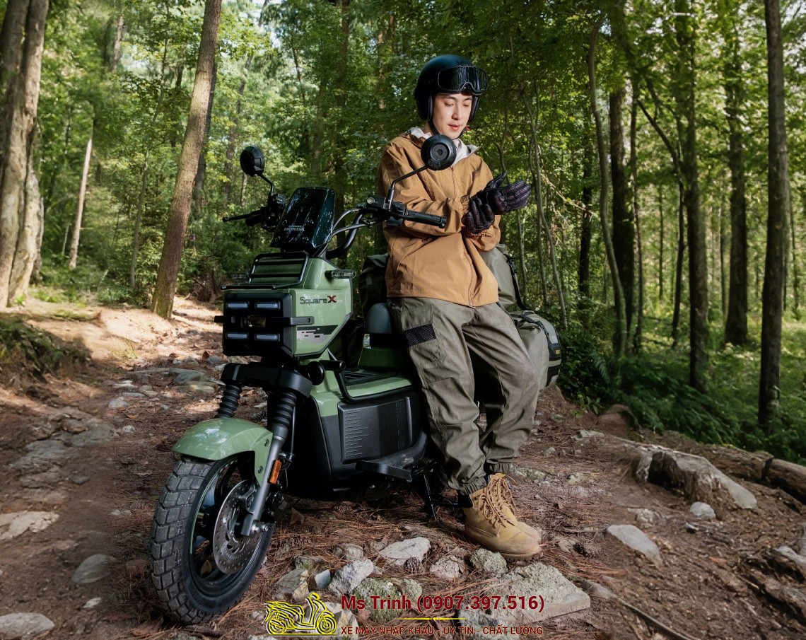 Honda Square X125 ABS - Mẫu xe 125cc thiết kế vuông độc đáo, trang bị ABS an toàn tại Quảng Ngãi