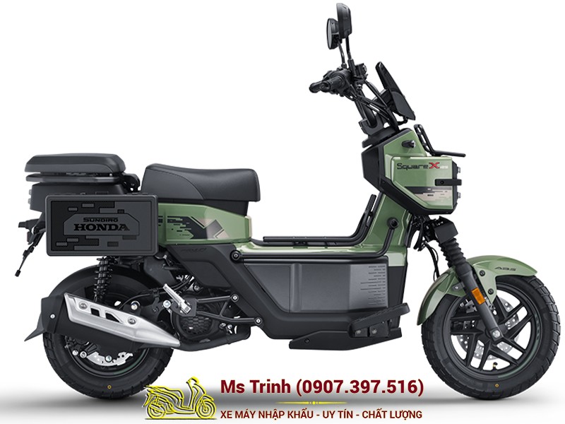Honda Square X125 ABS - Mẫu xe 125cc thiết kế vuông độc đáo, trang bị ABS an toàn tại Quảng Ngãi
