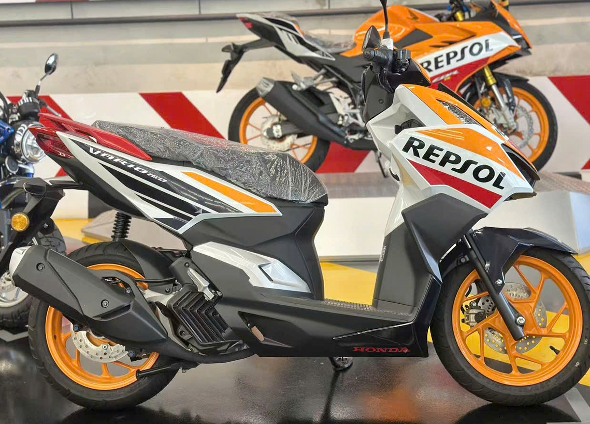 Honda Vario160 Repsol Edition, Giới hạn 2.000 xe, NK Malaysia tại Quảng Ngãi