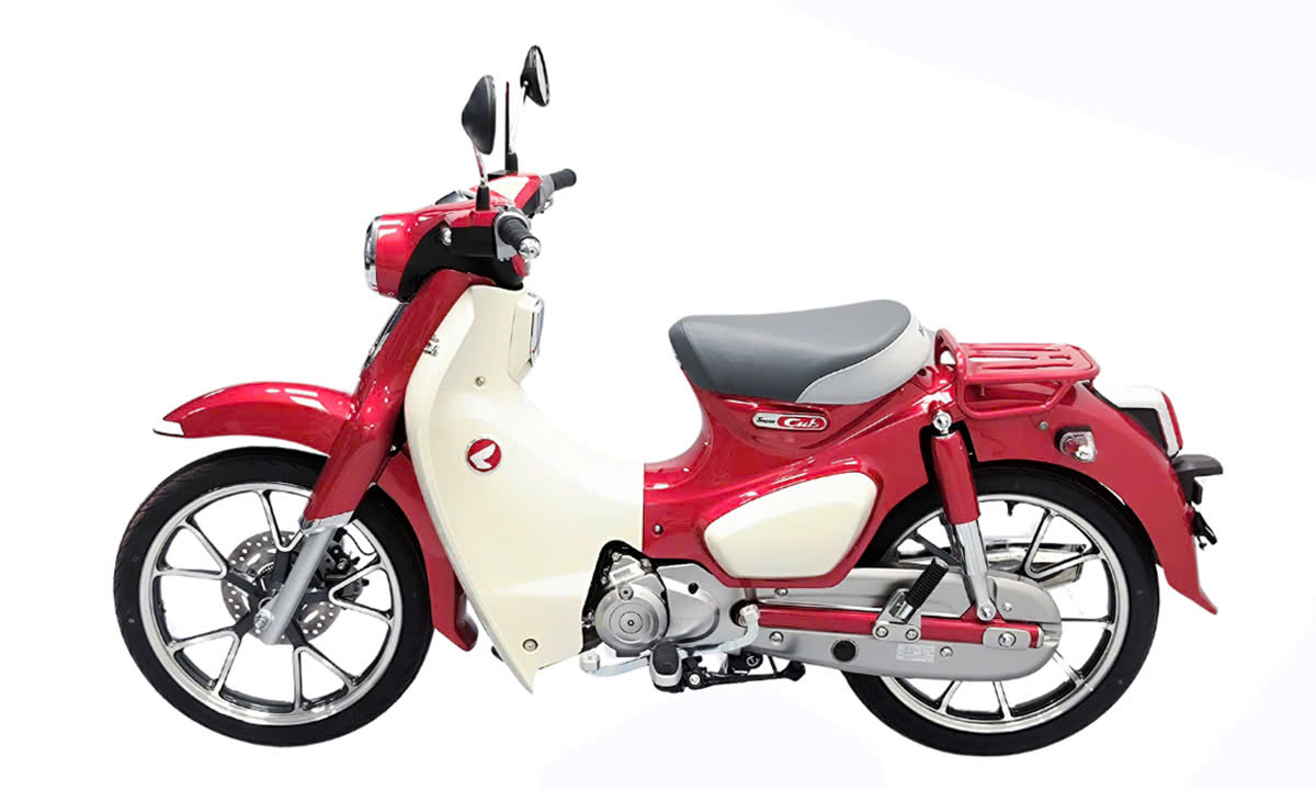 Honda Super C125 ABS, Nhập Nhật, Chính Hãng Màu Đỏ Cuối Cùng tại Quảng Ngãi