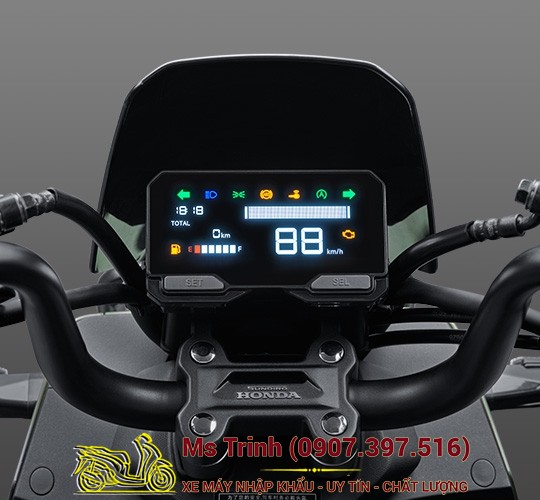 Honda Square X125 ABS - Mẫu xe 125cc thiết kế vuông độc đáo, trang bị ABS an toàn tại Quảng Ngãi