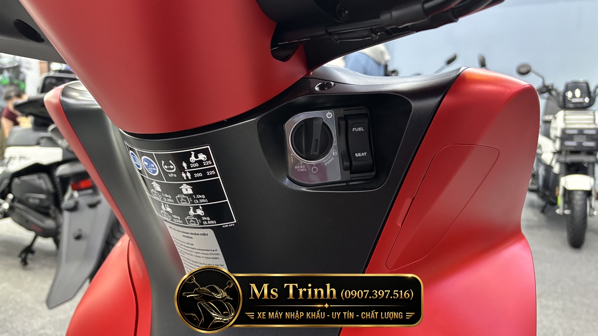 Hệ thống Smart Key tiện lợi của Honda SH150 Ý 2026 Sporty New Concept