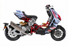 Italjet Dragster 300 Gresini Racing Tại Quảng Ngãi - Chiếc Scooter Ý Khiến Dân Chơi Xe Phải Ngoái Nhìn