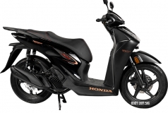 Honda SH150i nhập Ý 2026 Sporty màu đen tại Quảng Ngãi - Mẫu SH Ý cao cấp được săn đón nhất hiện nay