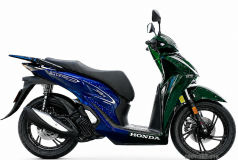 Honda SH150i Vetro Green - Sapphire tại Quảng Ngãi: SH Ý Limited 200 xe